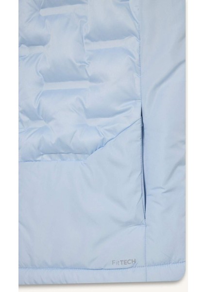 Fit Su İtici Dik Yaka Fermuarlı Kapitoneli Sporcu Şişme Yelek D6082AX25SP