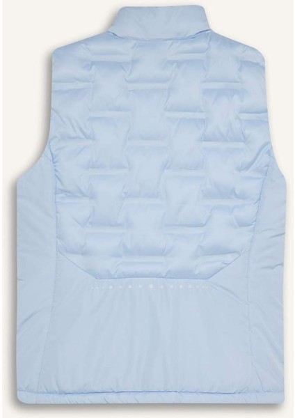 Fit Su İtici Dik Yaka Fermuarlı Kapitoneli Sporcu Şişme Yelek D6082AX25SP