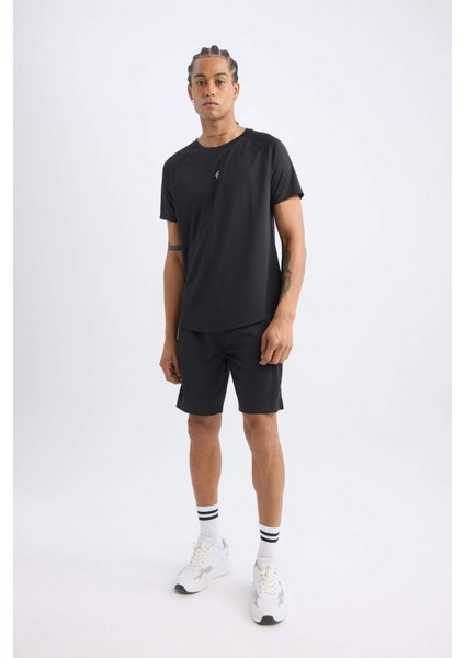 Slim Fit Dar Kesim Sporcu Standart Paça ŞORT V3030AZ25SP
