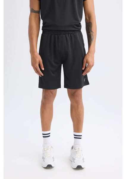 Slim Fit Dar Kesim Sporcu Standart Paça ŞORT V3030AZ25SP