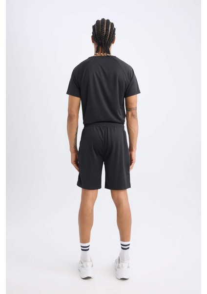 Slim Fit Dar Kesim Sporcu Standart Paça ŞORT V3030AZ25SP
