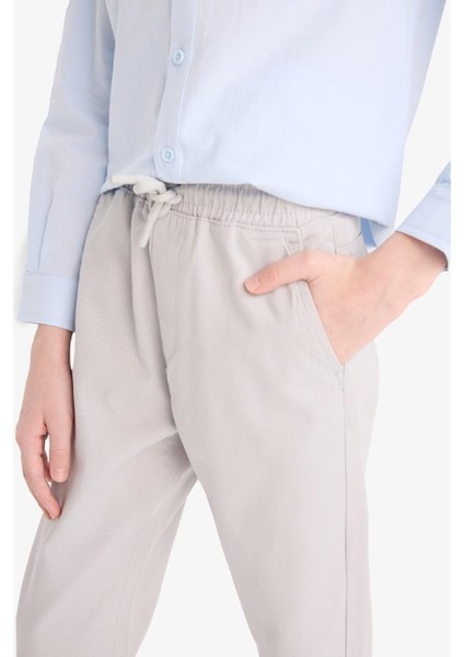 Erkek Çocuk Düz Paça Basic Düz Gabardin Pantolon D5859A825SM