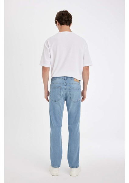 Sergio Regular Fit Normal Kalıp Normal Bel Boru Paça Jean Pantolon D6472AX24AU