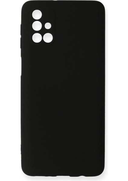 Samsung Galaxy M31S Kılıf First Silikon - Siyah - PHN9082-7670