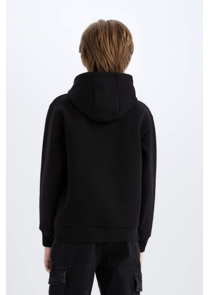 Erkek Çocuk Marvel Avengers Kapüşonlu Sweatshirt D6736A824WN