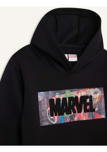 Erkek Çocuk Marvel Avengers Kapüşonlu Sweatshirt D6736A824WN