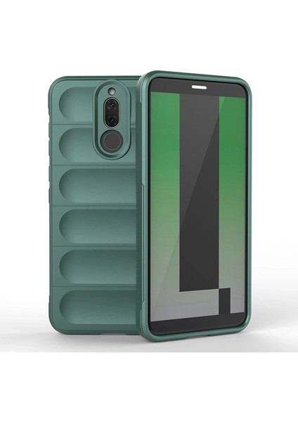 Huawei Mate 10 Lite Kılıf Optimum Silikon - Koyu Yeşil - PHN2414-9101