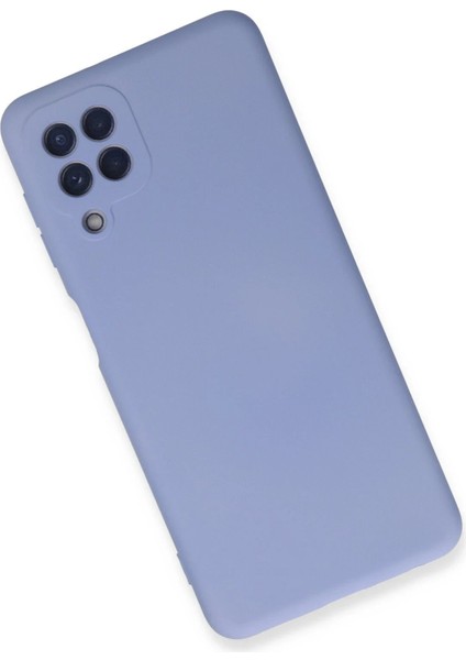 Samsung Galaxy A22 Kılıf Nano Içi Kadife Silikon - Lila - PHN8596-4288 fiyatları