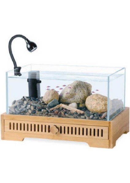 Xl-40 Akvaryum+Dekor 31X21X18,5 cm 6,2l