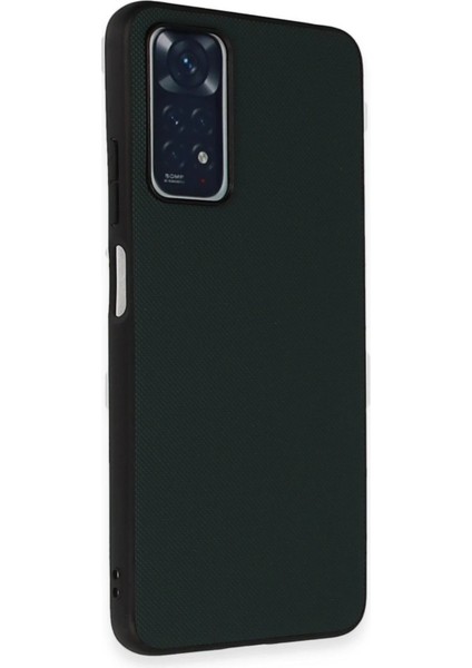 Xiaomi Redmi Note 11 Pro Kılıf Taft Kapak - Koyu Yeşil - PHN6527-6755