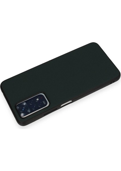 Xiaomi Redmi Note 11 Pro Kılıf Taft Kapak - Koyu Yeşil - PHN6527-6755