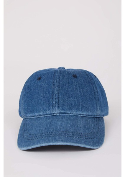 Kadın Jean Cap Şapka D6983AX25SM