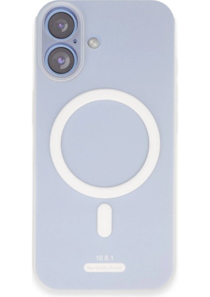 iPhone 16 Sense Magsafe Kapak - Şeffaf - PHN2515-1588