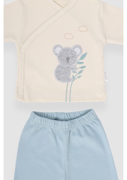 Koala Pattern 5’li Yenidoğan Bebek Hastane Çıkışı Zıbın Seti fiyatları