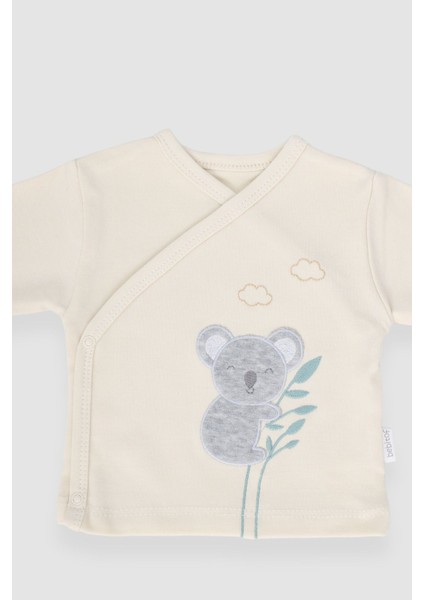 Koala Pattern 5’li Yenidoğan Bebek Hastane Çıkışı Zıbın Seti fırsatları