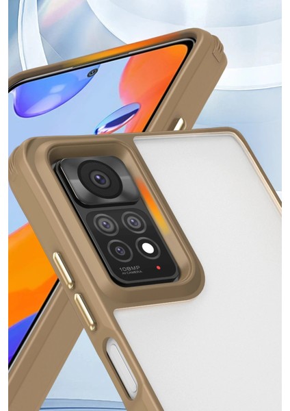 Xiaomi Redmi Note 11 Pro Kılıf Penta Silikon Kılıf - Titan Gri - PHN7663-6148