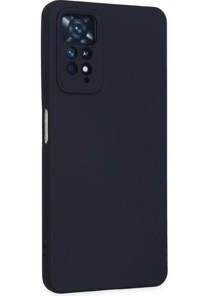 Xiaomi Redmi Note 11 Pro Kılıf Nano Içi Kadife Silikon - Lacivert - PHN9919-7726