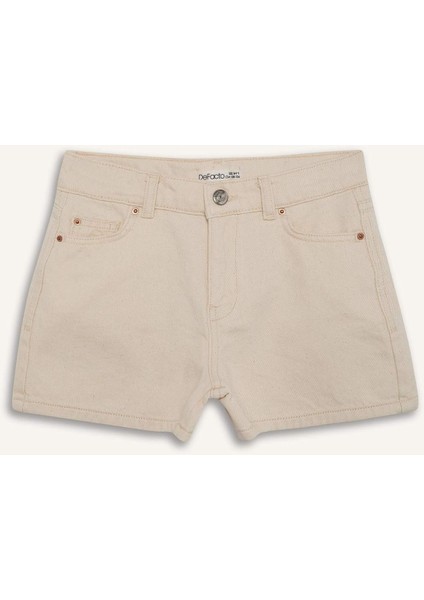 Kız Çocuk Gabardin Şort D7108A825SM