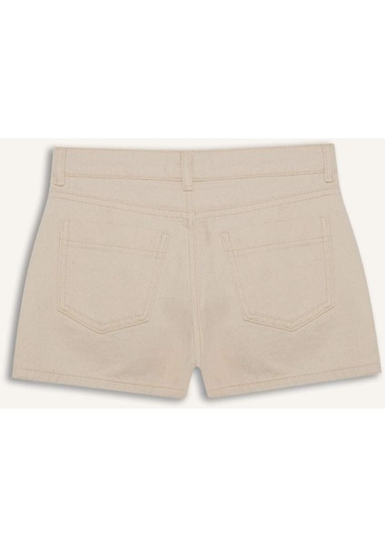 Kız Çocuk Gabardin Şort D7108A825SM