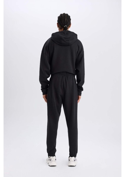 Fit NBA Los Angeles Lakers Jogger Eşofman Altı Standart Fit Cepli Esnek Bantlı Paça Skuba Dalgıç Kumaş D6723AX25SP