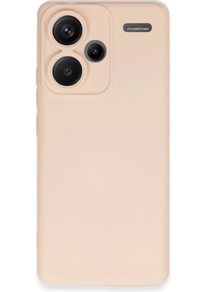 Xiaomi Redmi Note 13 Pro Plus Kılıf Nano Içi Kadife Silikon - Pudra - PHN1532-9215
