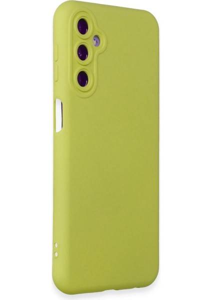 Samsung Galaxy M34 5g Kılıf Nano Içi Kadife Silikon - Sarı - PHN3994-8441 fiyatları