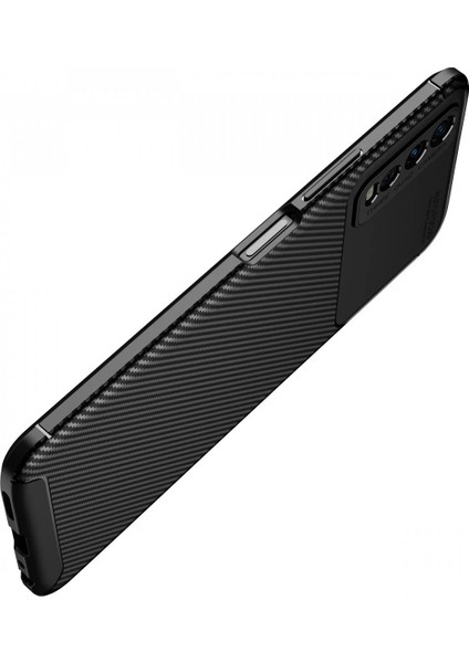Vivo Y11S Kılıf Auto Focus Karbon Kapak - Siyah - PHN5733-3227 modelleri
