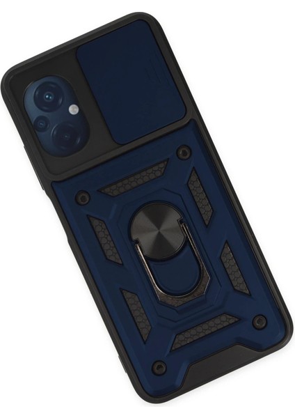 Xiaomi Poco M5 Kılıf Pars Lens Yüzüklü Silikon - Lacivert - PHN1069-5473 modelleri