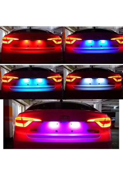 Uzaktan Kumandalı Renkli T10 LED Oto Park Ampulü Fardoktoru modelleri