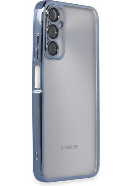 Samsung Galaxy A05S Kılıf Lensli Silikon - Açık Mavi - PHN3381-8636