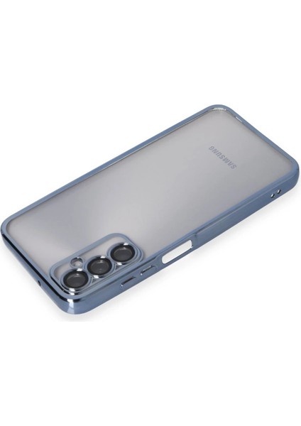 Samsung Galaxy A05S Kılıf Lensli Silikon - Açık Mavi - PHN3381-8636