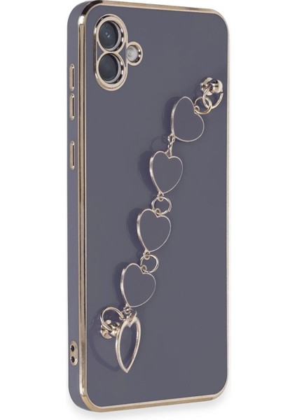 Samsung Galaxy A04 Kılıf Esila Silikon - Gri - PHN8777-5556