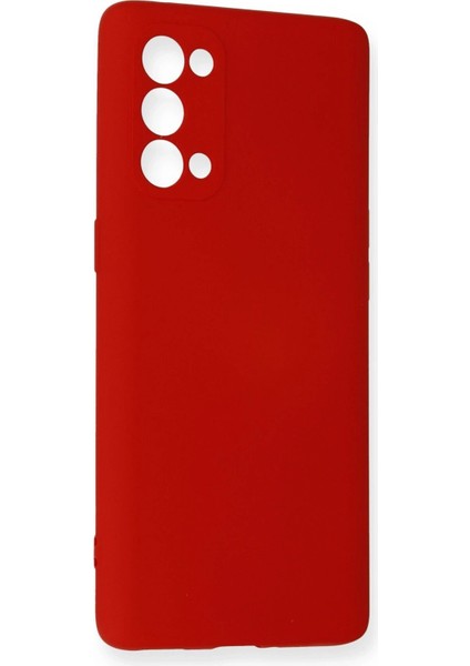 Oppo Reno 5 Pro Kılıf Nano Içi Kadife Silikon - Kırmızı - PHN1816-1000 fiyatları