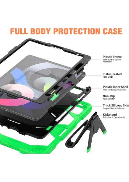 iPad Pro 11 (2020) Kılıf Griffin Tablet Kapak - Yeşil - PHN6295-4184 modelleri