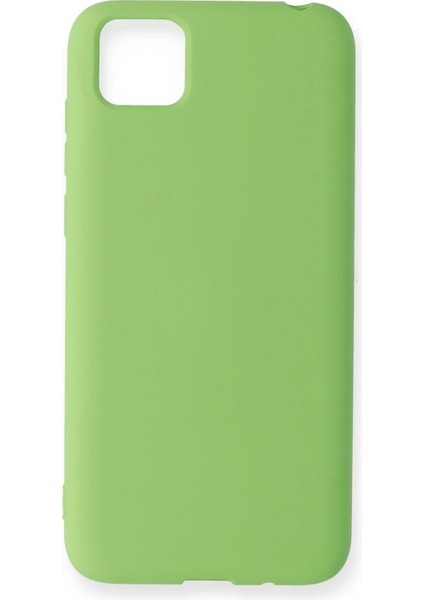 Huawei Y5P Kılıf Nano Içi Kadife Silikon - Yeşil - PHN3105-5863
