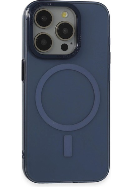 iPhone 15 Pro Max Kılıf Anka Pc Magneticsafe Sert Metal Kapak - Lacivert - PHN1922-4495 fırsatları