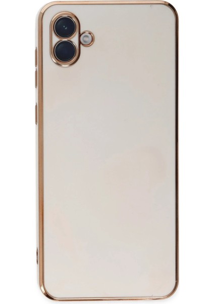 Samsung Galaxy A04 Kılıf Volet Silikon - Beyaz - PHN8962-6433