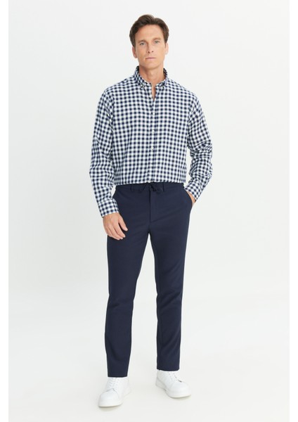 Slim Fit Dar Kesim Beli Bağlamalı Çizgili Yan Cepli Casual Jogger Pantolon fiyatları