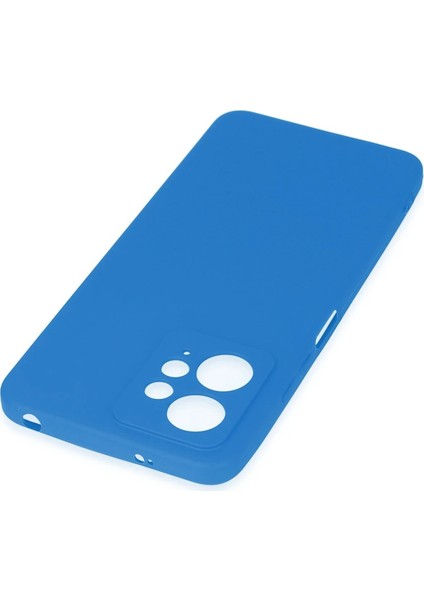 Xiaomi Redmi Note 12 4g Kılıf First Silikon - Mavi - PHN5854-6296