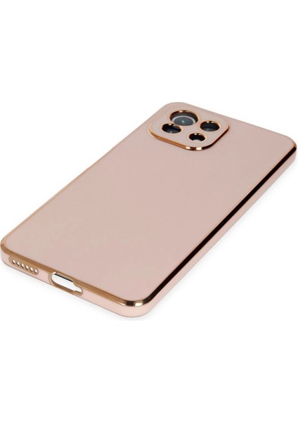 Xiaomi Mi 11 Lite Kılıf Volet Silikon - Pembe - PHN9501-6463