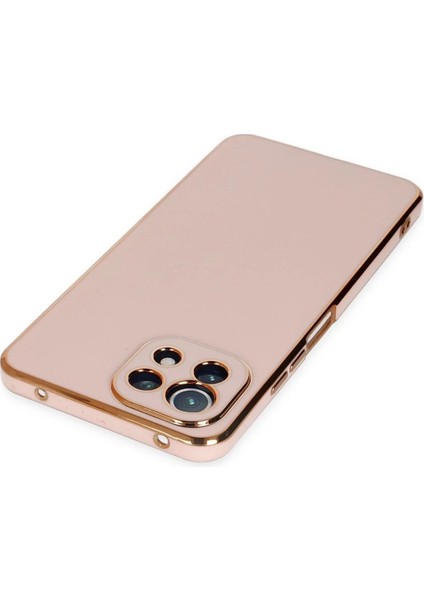 Xiaomi Mi 11 Lite Kılıf Volet Silikon - Pembe - PHN9501-6463