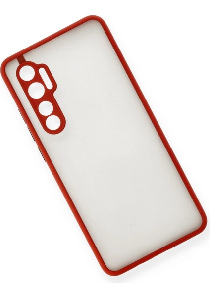 Xiaomi Mi Note 10 Lite Kılıf Montreal Silikon Kapak - Kırmızı - PHN3822-3380 modelleri