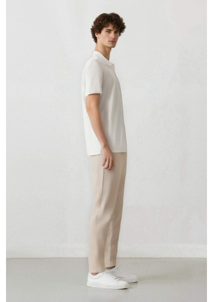 Jogger Yazlık Kumaş Pantolon Basic Düz Cepli Düz Paça D3695AX25SP