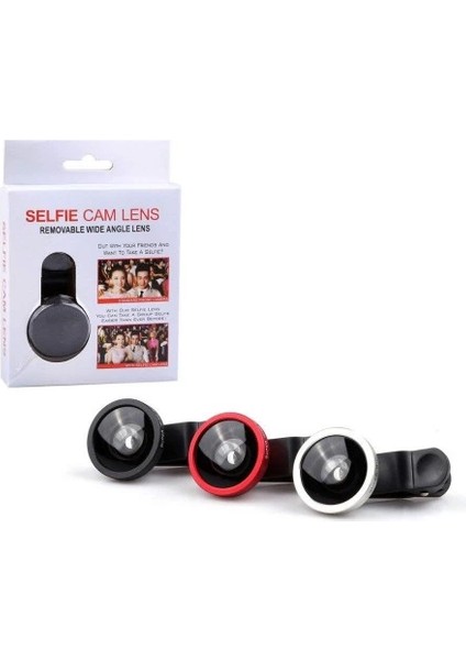 Süper Geniş Açı Özçekim Kamera Lens Iphone 5/ 5 S/ 6/ 6 Artı Galaxy Not 3, 5