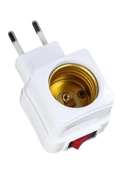 Özel DY-107 Fişli Açma Kapama Anahtarlı E27 Ampul Duy Fırsat!!!