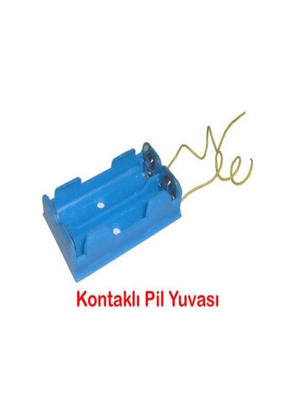 Özel Pil Yuvası - Okul Deney Pil Yatağı 100 Adet Fırsat!!!