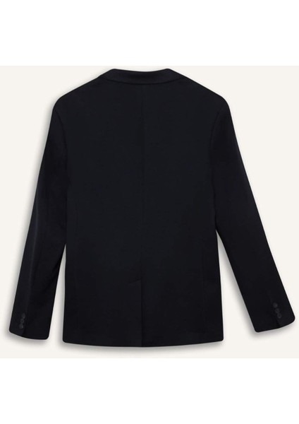 Modern Fit Astarlı Düğmeli Blazer Ceket C5990AX25SP