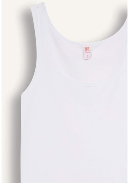 Regular Fit Pamuklu Atlet-Fall in Love R9041AZ25SP