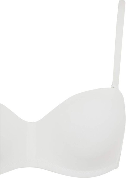 Boş Kap Toparlayıcı Dolgusuz Straplez Basic Düz Bra-Fall in Love Y3730AZ25SP