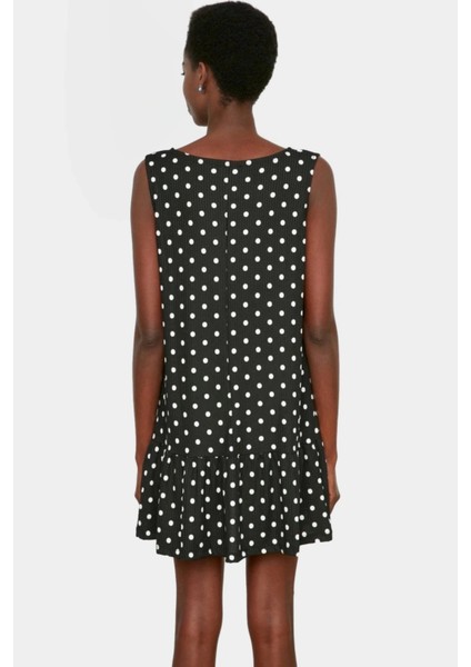Yazlık Çiçek Desenli Mini Elbise Polyester Kaşkorse Kumaş Rahat Günlük Stil Kullanım Için modelleri